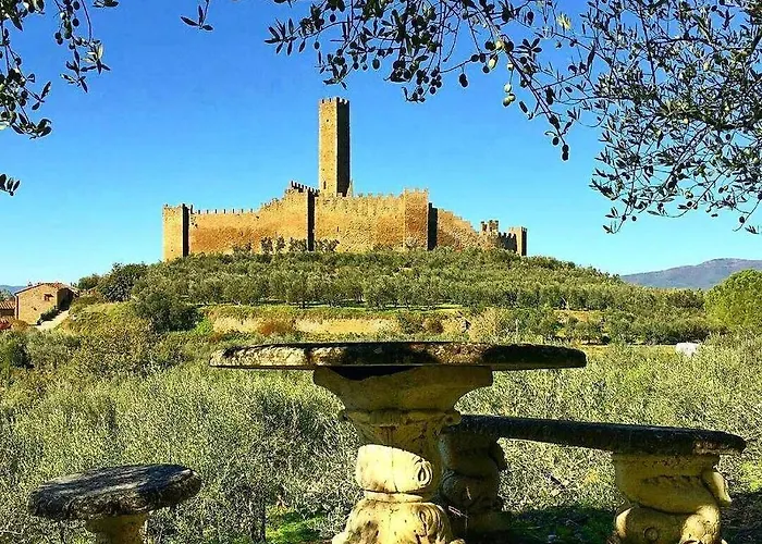Panoramic View Village Of Luigina Cortona Castiglion Fiorentino