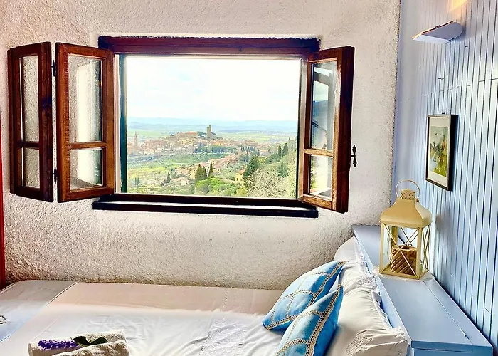 Panoramic View Village Of Luigina Cortona