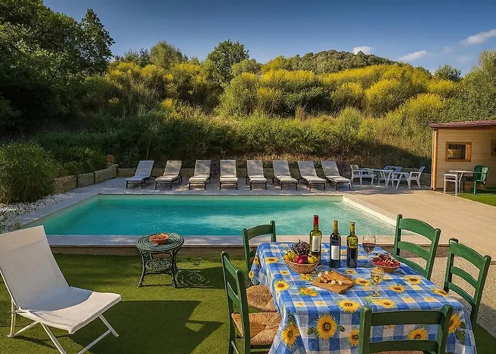 Panoramic View Village Of Luigina Cortona Castiglion Fiorentino