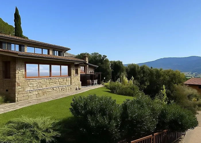 Villa Panoramic View Village Of Luigina Cortona *